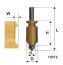 Фреза кромочная фигурная ф22,2х41мм хв 12мм, арт. 10572