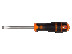 Screwdriver for screws with a slot, retail package 10X1.6X200