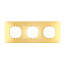 Frame 3-post square (gold) Vintage QUADRO