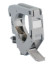 FP-IE-DIN-KJ-1-GY Mounting for Keystone Jack on DIN rail in switchboards for industrial solutions, without side covers, width 18 mm