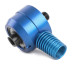 Nozzle for collecting sludge and dust during dry drilling