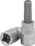 S09H206 1/4" DR end nozzle with hex bit insert, H6. 37 mm