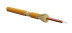 FO-DT-IN-62-4- HFLTx-OR Fiber optic cable 62.5/125 (OM1) multimode, 4 fibers, dense buffer coating (tight buffer), for internal laying, HFLTx, -40°C – +70°C, orange