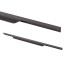 Handle meb. overhead alum. LINEA 576/597 matt black, AKS