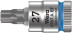 8767 A HF TORX® Zyklop End head with insert, DR 1/4", with fixing function, TX 27 x 28 mm