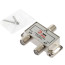 TV divider ERA SIMPLE DS-F-SAT-01 2 branches for F connector 5-2500 MHz package 1 pc