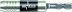 897/4 IMP Impaktor битодержатель ударный, хвостовик 1/4" E 6.3, с пружинным стопорным кольцом и магнитом, 1/4" x 75 мм