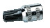 1/4 Торцевая головка с вставкой под винты TORX, ТR10