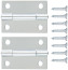 Universal hinges, set of 2 pcs., zinc 50 x 35 mm