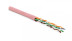 UUTP4-C5E-P24-IN-PVC-PK-305 (305 m) Twisted pair cable, unshielded U/UTP, category 5e, 4 pairs (24 AWG), stranded (path), PVC, -20°C – +75°C, pink