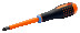 Combined insulated screwdriver with handle ERGO SL 5 mm/PZ1x80 mm