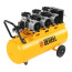 Oil-free compressor, low noise DLS 2250/100, 2250 W, 3x750, 100 L, 410 l/min control unit/ Denzel