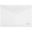 Envelope folder on the button STAMM A4, 180mkm, plastic, transparent