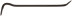 Round nail clipper 700x20 mm