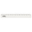 16cm STAMM ruler, plastic, transparent, colorless