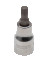 1/2" End head for screws XZN 16 mm