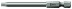 867/4 Z TORX® бита, вязкая твёрдость, хвостовик 1/4" E 6.3, TX 9 x 70 мм