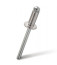 Rivet exhaust open MESSER aluminum\steel AlMg 2,5% St. 4.8X10 mm (Package 500 pcs.)