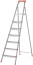 Steel ladder, 7 steps, weight 8.8 kg