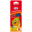 Markers Gamma "Cartoons", 06cv., washable, cardboard. packaging, European weight