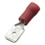 The plug is flat, insulated 0,25-1,5/2 ,8x0.5 (pack.100 pcs)