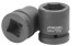 S03A8134 Impact socket head 1" DR, 34 mm