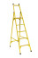 Fiberglass stepladder with symmetrical support SSS-2,5-F40P