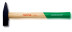Молоток слесарный 1000 гр, с рукояткой из дерева гикори TOPTUL HAAA1036