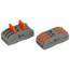 ERA terminal NO-225-395 pass-through 222-2413 with 3-pole levers 0.08-2.5/4 mm2 pack of 15 pieces