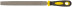 Рашпиль, прорезиненная ручка, полукруглый 200 мм