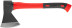 The axe is forged steel, reinforced fiberglass handle 1000 gr.