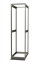 ORK2A-3281-RAL7035 Open rack 19-inch (19"), 32U, height 1625 mm, two-frame, width 550 mm, depth adjustable 800-1250 mm, color gray (RAL 7035)