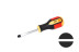 Slotted screwdriver 0.5x3.0x75 mm, three-component handle