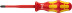 165 iS PZ/S VDE PlusMinus Screwdriver Phillips dielectric, with a tapered working end, # 1 x 80 mm