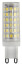 Лампа светодиодная ЭРА STD LED JCD-9W-CER-827-G9 9Вт керамика капсула теплый белый свет G9