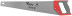 Wood hacksaw, 7 TRI medium tempered tooth, 2D sharpening, 500 mm rubberized plastic handle
