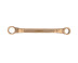 Double-sided cranked wrench 12x14 intrinsically safe alloy BeCu 151-1214, HORTZ