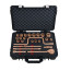 1/2" intrinsically safe socket set, 24 pieces AlCu, HORTZ