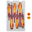 Screwdriver set, dielectric, 6 pieces KING TONY 30606MR
