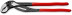 KNIPEX ALLIGATOR® клещи переставные, 90 мм (3 1/2"), под ключ 95 мм, L-400 мм, серые, 1-к ручки