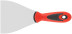 Spatula, stainless steelsteel, rubberized handle 100 mm