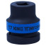Four-sided end impact head 1", 17 mm, KING TONY 851417M
