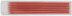 Replaceable pencils for construction pencil, red, 6 pcs.