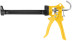 Sealant gun 225 mm semi-hull reinforced, polyamide handle, Professional