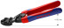 KNIPEX CoBolt® bolt cutter, spring, head 20°, L-200 mm, cut: hole. soft. Ø 6 mm, cf. Ø 5.2 mm, TV. Ø 4 mm, royal. string Ø 3.6 mm, black, 2-k handles