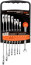 Set of combination ratchet wrenches (Avtodor) 8 pcs.(holder) 30028
