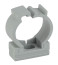 Fasteners-clip ERA CLIP-F-32 for pipe with retainer grey d32mm 40pcs