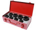 Набор головок торцевых 3/4" 6-ти гранных 21-38мм ударных 8 предметов в кейсе JTC