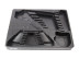 Base for a set of cap and horn keys with a tape measure 9-90315MR, PVC KING TONY 84712920B