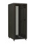 TTR-4288-DD-RAL9005 Шкаф напольный 19-дюймовый, 42U, 2055x800х800 мм (ВхШхГ), передняя и задняя распашные перфорированные двери (75%), ручка с замком, 2 вертикальных кабельных организатора, цвет черный (RAL 9005) (разобранный)
